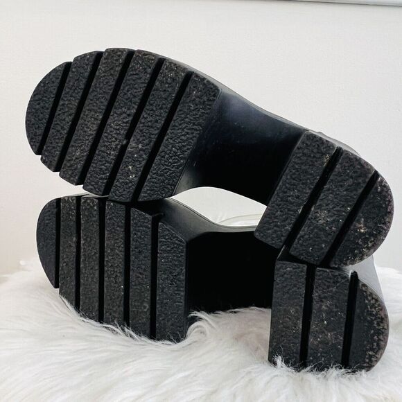 🎉Clearance🎉Lemonade Black Strappy Platform Sandals Shoes Concert Cosplay ~ 10 - Picture 7 of 8